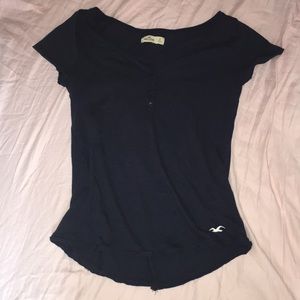 Hollister button down tee!!